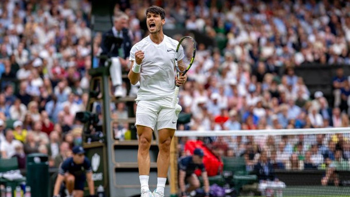 Alcaraz dan Sinner Tetap di Jalur Pertemuan Wimbledon, Gauff Tersingkir